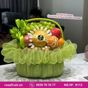 Giỏ Trái Cây Nhập Khẩu R113
