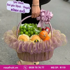 Giỏ Trái Cây Nhập Khẩu R119