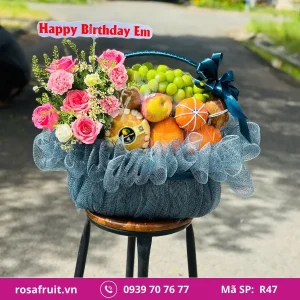 Giỏ trái cây nhập khẩu R47
