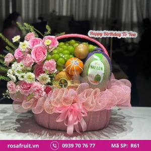 Giỏ trái cây nhập khẩu R61