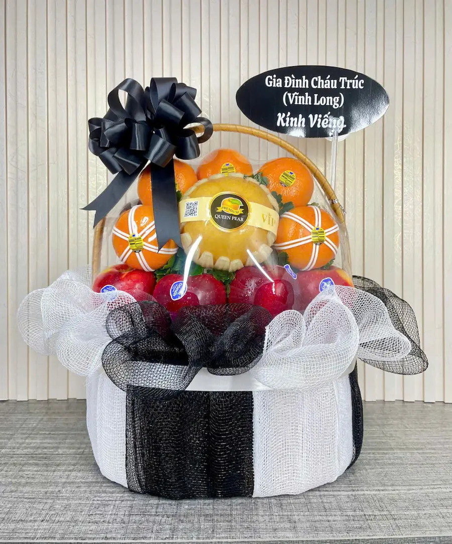 Giỏ trái cây chia buồn