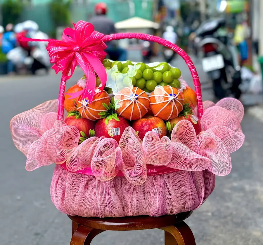 Giỏ trái cây nhập khẩu